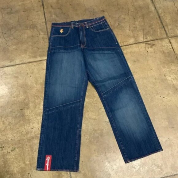 Men’s Rocawear Dk Blue Denim Pants NWT